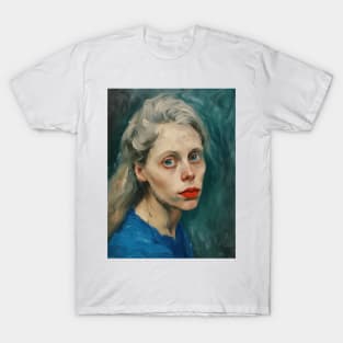 The woman with blue eyes T-Shirt